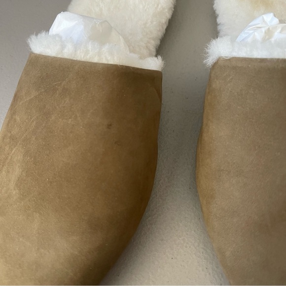 JENNI KAYNE Shearling Lined Mule SlipOn Laurel Women's Flats Size EU41 US10.5-11 - Picture 5 of 11